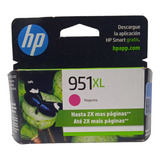 Cartucho De Tinta Hp 951xl Original Magenta Cn047al