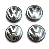 4x Centro Tapón Rin Vw Jetta Vento Bora 56mm - Envío Gratis