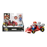 Super Mario Bros Movie Pelicula Carro Mario Kart Y Figura 