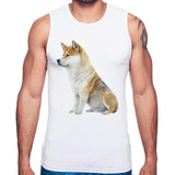 Regata Cachorro Shiba Inu Camiseta Masculina