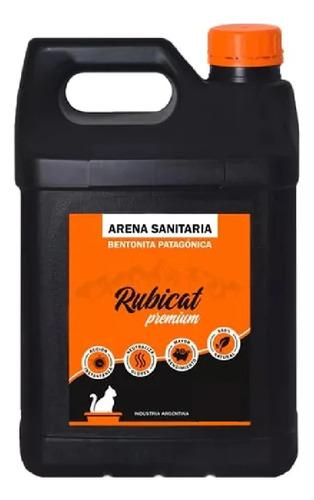 Rubicat Premium Arena Sanitaria Aglomerante Bidon X 11 Kg.