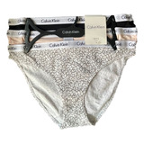 Set De 3 Calzones Bikinis Calvin Klein De Dama Qp1258l-075