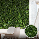 5m2 Muro Verde Artificial Hojas De Rosal Int/ext 50x50 20pzs