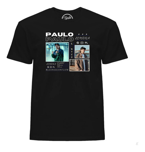 Playera Paulo Londra Cantante 14 Poster Aesthetic T-shirt