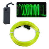 Wire Hilo 1m Traje Luminoso Luz Tira Neon Cable Led