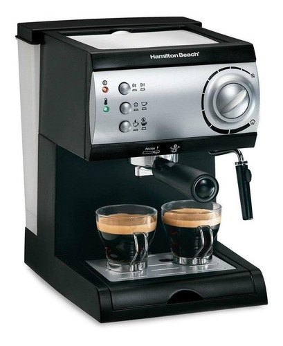 Cafetera Maquina Expresso Hamilton Beach 40715 Vh Home Color Negro