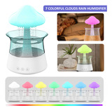 Humidificador De Aire Tipo Hongo, Nube De Lluvia, Luz Noctur