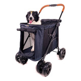 Carrinho De Passeio Cachorro Cão Gato Grande Porte Até 30kg