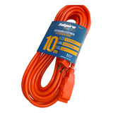 Extension Electrica X 10 Mts Trabajo Pesado Fp0127 Fulgore