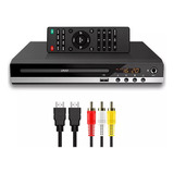 Leitor De Dvd Para Suporte De 1080p Com Controle Remoto 110v