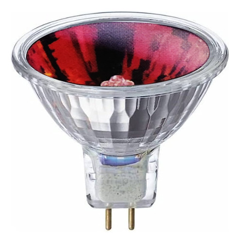 Osram Decostar Bicolor 12v 50w Lampara Dicroica Roja Alemana