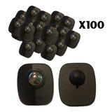 Pack X100 Alarma Sensor Con Pin Antirrobo Ropa Am 58khz Vnz