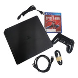 Playstation 4 Slim 1tb + 1 Joystick + 1 Juego Usada 