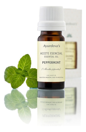 Aceite De Menta Puro Ayurdeva's P/ Difusores Humidificadores