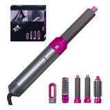 Cepillo Alisador 5 En 1 Leman Hot Air Styler