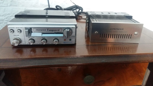 Componente Pioneer Kp-88g Con Amplificador Gm-40 Impecable! 
