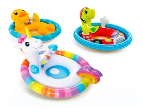 Flotador Aro Silla Animales Inflable Niños Intex 59570