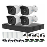 Combo Hikvision - Hilook Dvr 1080p 8ch +4 Cámaras 2mp(1080p)