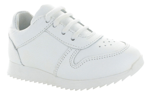 Tenis Unisex Escolar De Piel Mini Burbujas Con Arco Interno