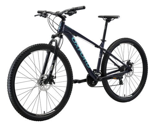 Bicicleta Mtb Oxford Merak 1 Aro 29 704 Color Azul/verde Tamaño Del Cuadro L