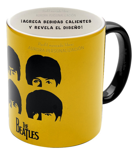 Mug Pocillo Mágico The Beatles Regalo 095