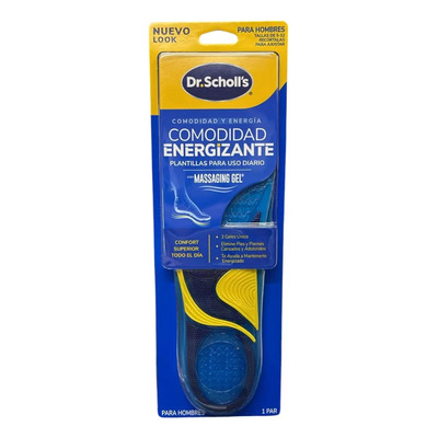 Plantillas De Gel Dr. Scholl's Hombre Tamaño De La Plantilla 8-14USA \u002F 5-12MEX | MercadoLibre