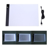 Tablet A4 Led Desenho Tablet Pad Gráfico Digital Usb Led Li