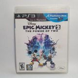 Juego Ps3 Epic Mickey 2 - The Power Of Two - Fisico