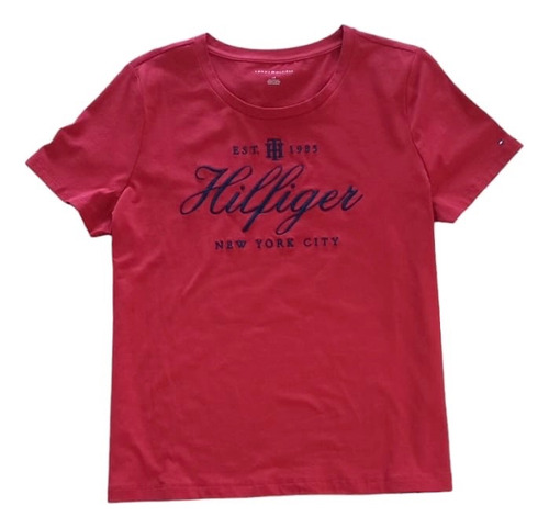 Playera Tommy Hilfiger Original Para Mujer Talla L/g