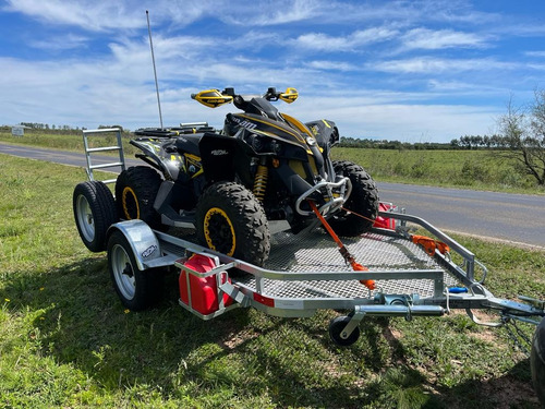 Trailer Galvanizado Motos, Utv, Moto De Agua, Trailer Doble