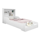 Mini Cama Infantil Liz C/ Pratileira Com Colchão