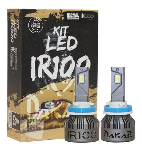 Kit Cree Led H11 Ir100 Dakar Irx Canbus Csp Alta Gama 12v