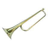 Cuerno De Caballería Infantil Bb Bugle De Latón Amarillo De