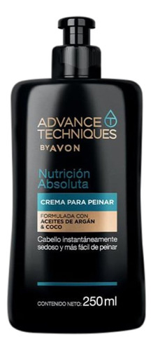 Avon Crema Para Peinar Aceite De Argán Advance Techniques