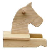 Balancin Caballito De Madera  Mecedor  Montesorri Didactico 