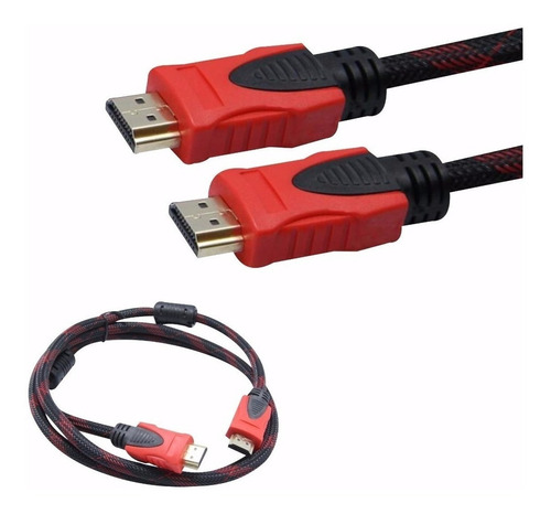 Cable Hdmi A Hdmi 1,5 Mts Mallado - Tv Notebook V 1.4