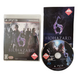 Resident Evil 6 Japonés Biohazard Para Ps3 Compatible Tu Ps3
