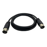 Cable Para Micrófono: Cable De Extensión Din Midi De 6 Pines