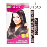 Tintura Permanente En Crema Color Coffee 4.0 Flower Secret