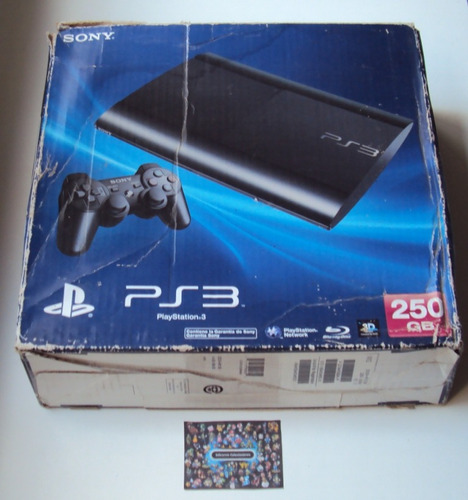 Caixa Playstation 3 Super Slim 250gb