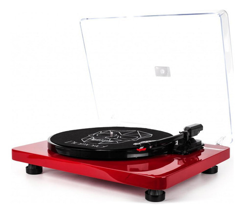 Vitrola Toca Discos Diamond Red Com Software De Gravação