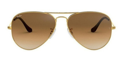 Anteojos De Sol Ray-ban Aviator Arista Clear Gradient Brown