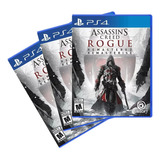 Combo Com 3 Assassins Creed Rogue Remastered Ps4 Fisico