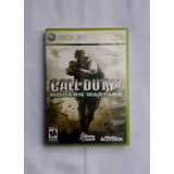 Call Of Duty 4 Modern Warfare Xbox 360 Físico Usado