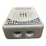 Campanilla Auxiliar Telefono Amplifica Sonido C/luz