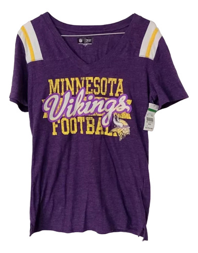 Blusa Vikingos De California Nfl Original Vikings Football M