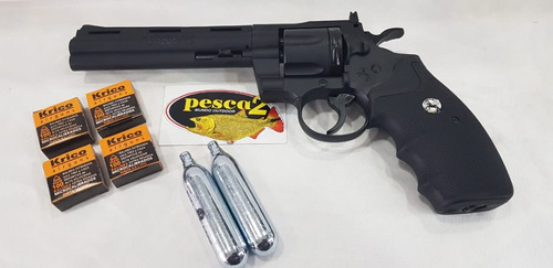 Revolver Umarex Colt Python 357 4.5mm+400 Balines+2 Garrafas