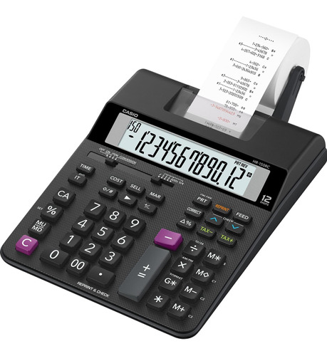 Calculadora Com Bobina De Mesa Impressora Hr150rc Casio