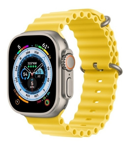 Apple Watch Ultra 49mm A2684 Aluminio Yellow Ocean Band 4g