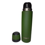 Termo Waterdog 1lt Sin Manija Azul Ta1001agm Color Verde Oscuro